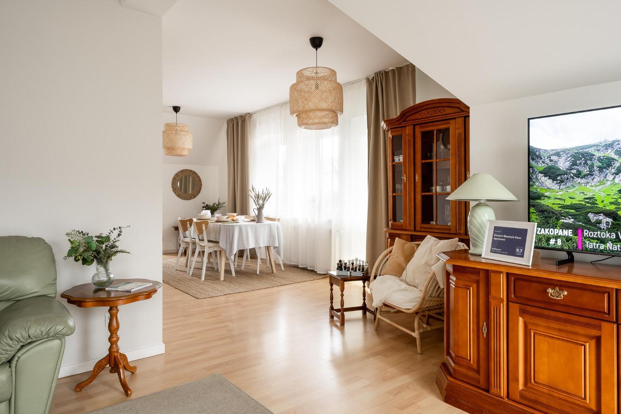 Giewont Mountain View Apartment Zakopane Bagian luar foto